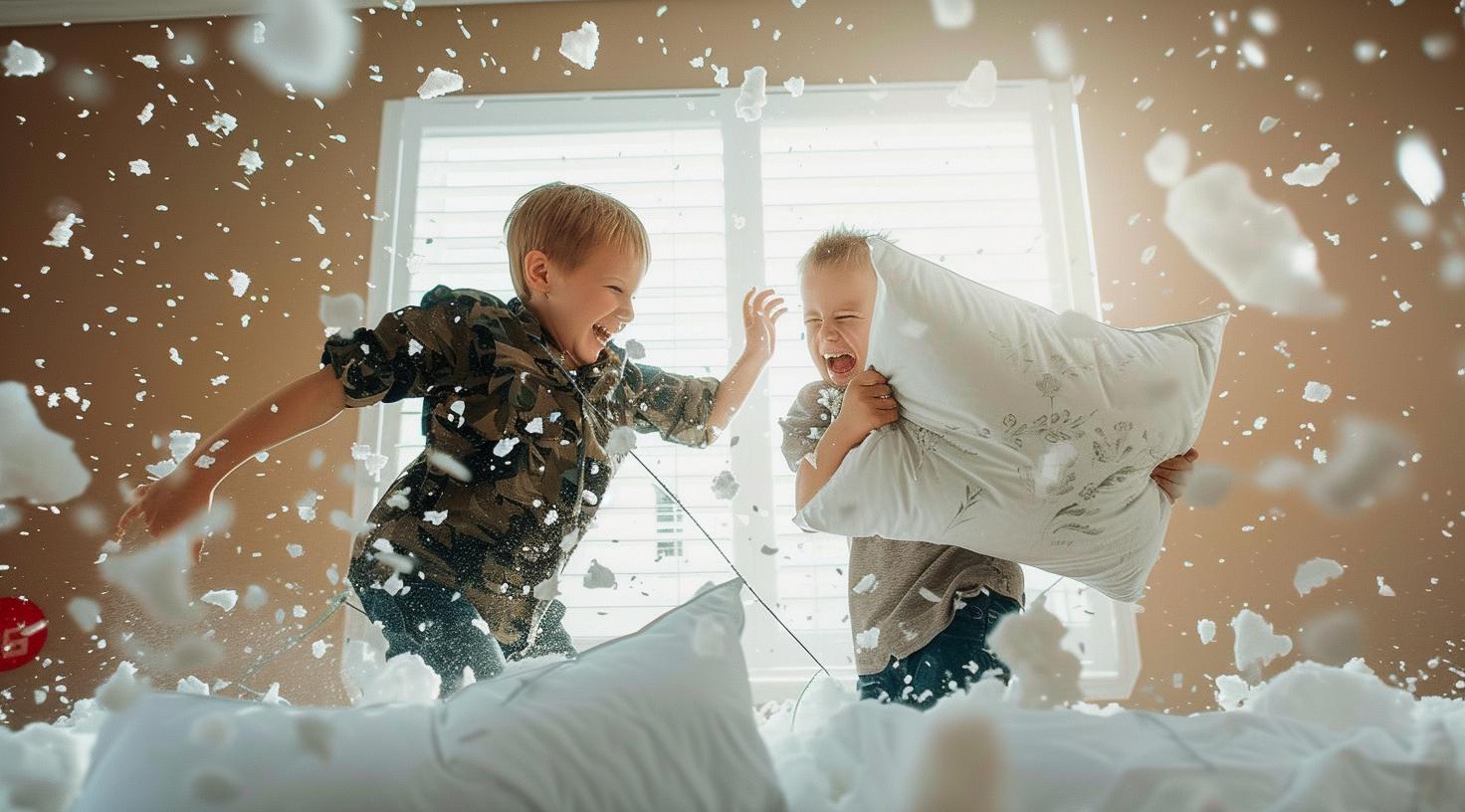 Bewegungsspiele für Kinder im Wohnzimmer